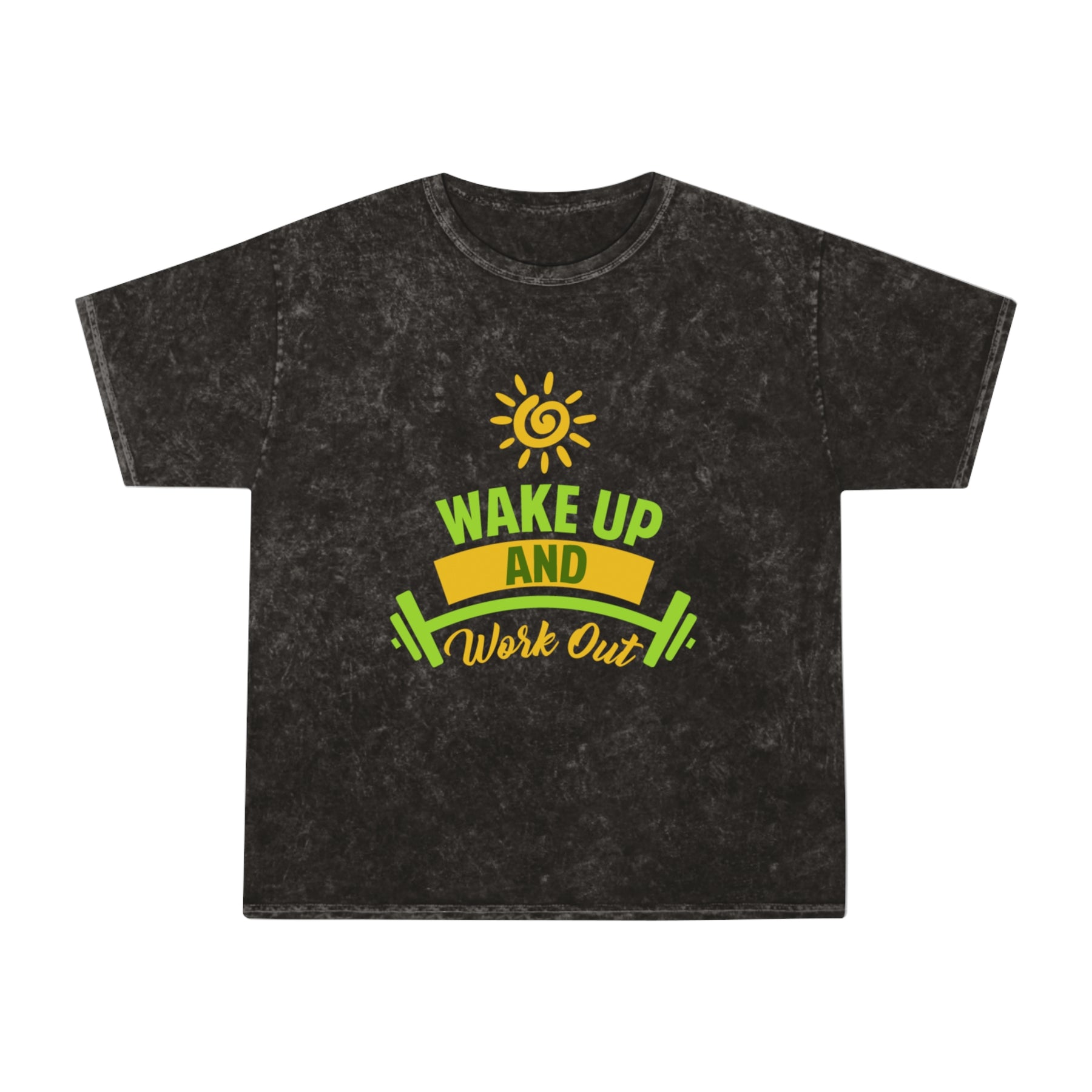 Wake Up & Workout Washed Gym Shirt