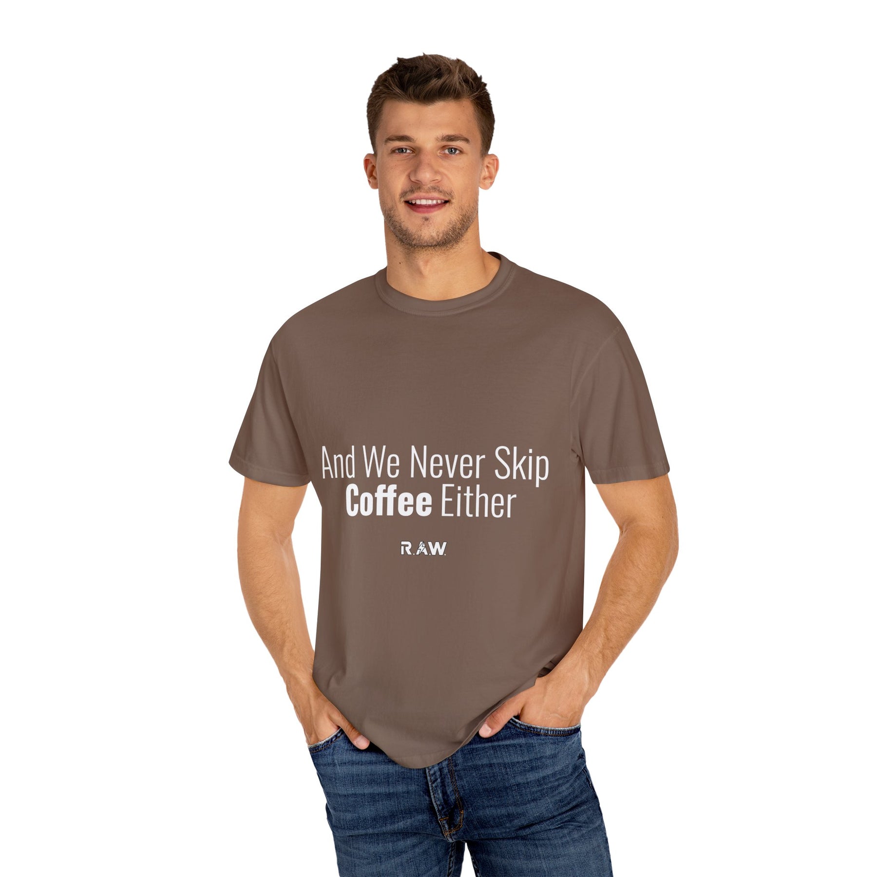 "We Never Skip Coffee Either" Bestie Tee
