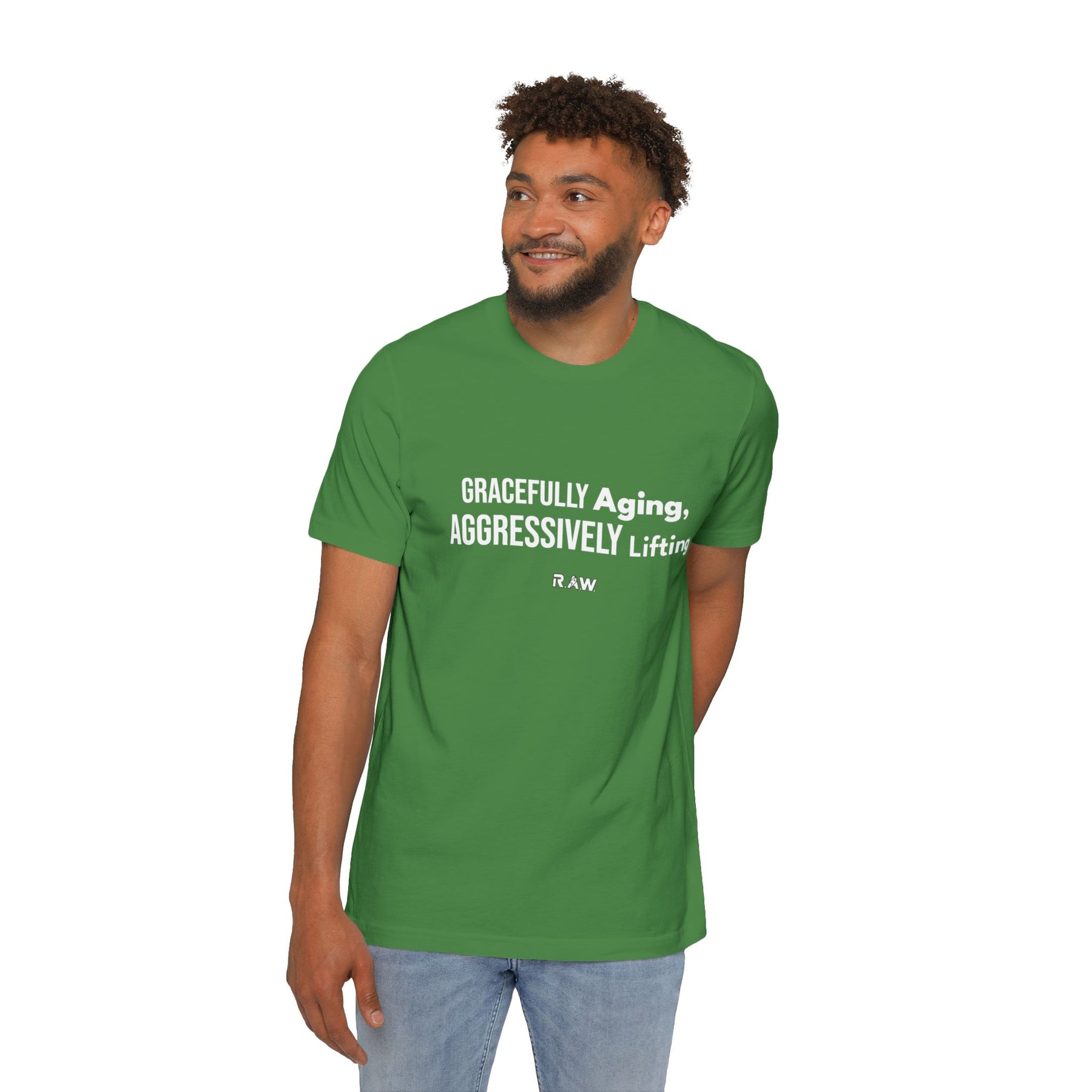 Gracefully Aging, Aggressively Lifting Tee