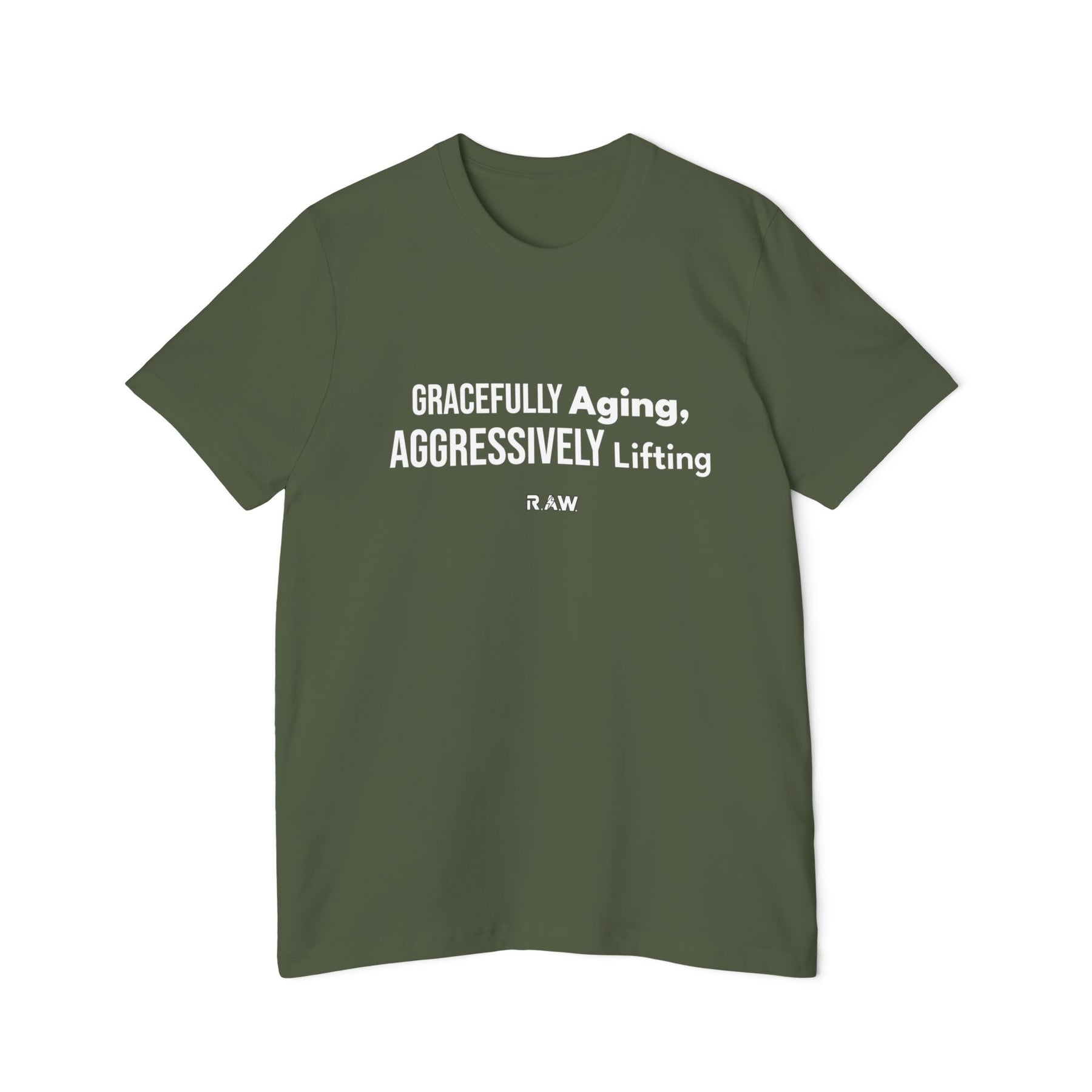 Gracefully Aging, Aggressively Lifting Tee