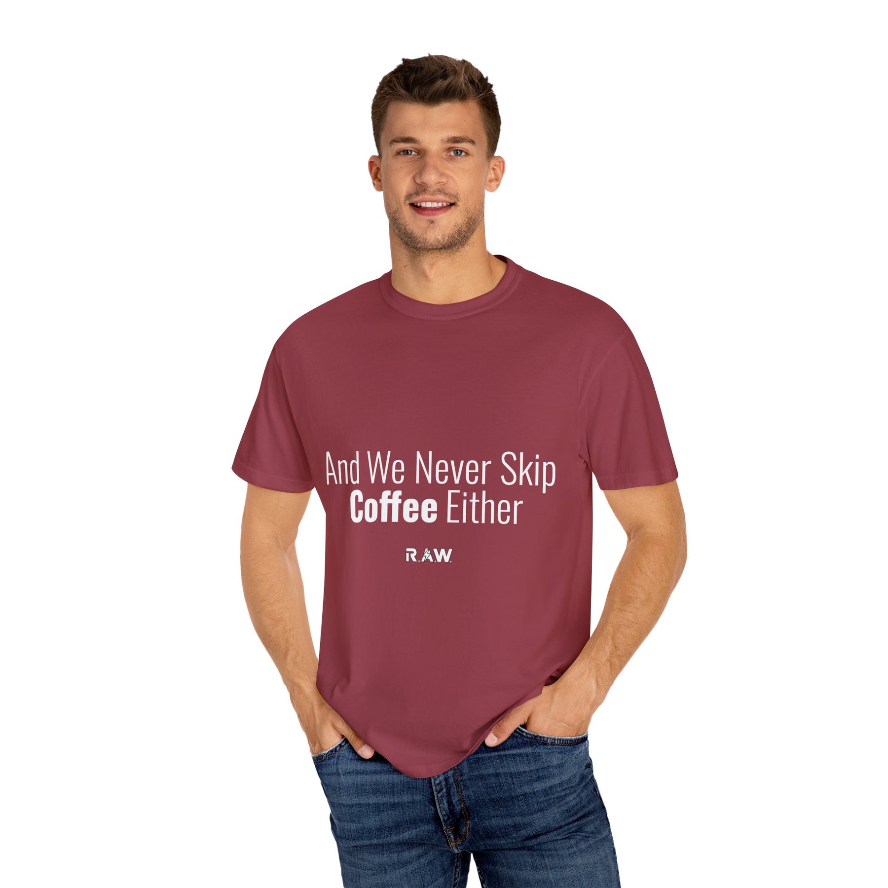 "We Never Skip Coffee Either" Bestie Tee