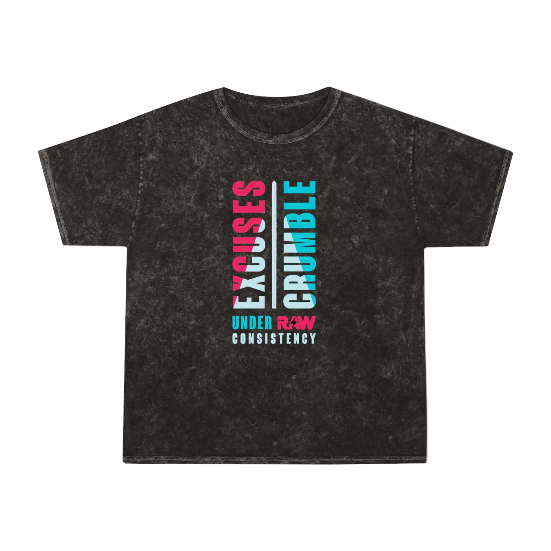Excuses Crumble Under Consistency Washed Gym Shirt