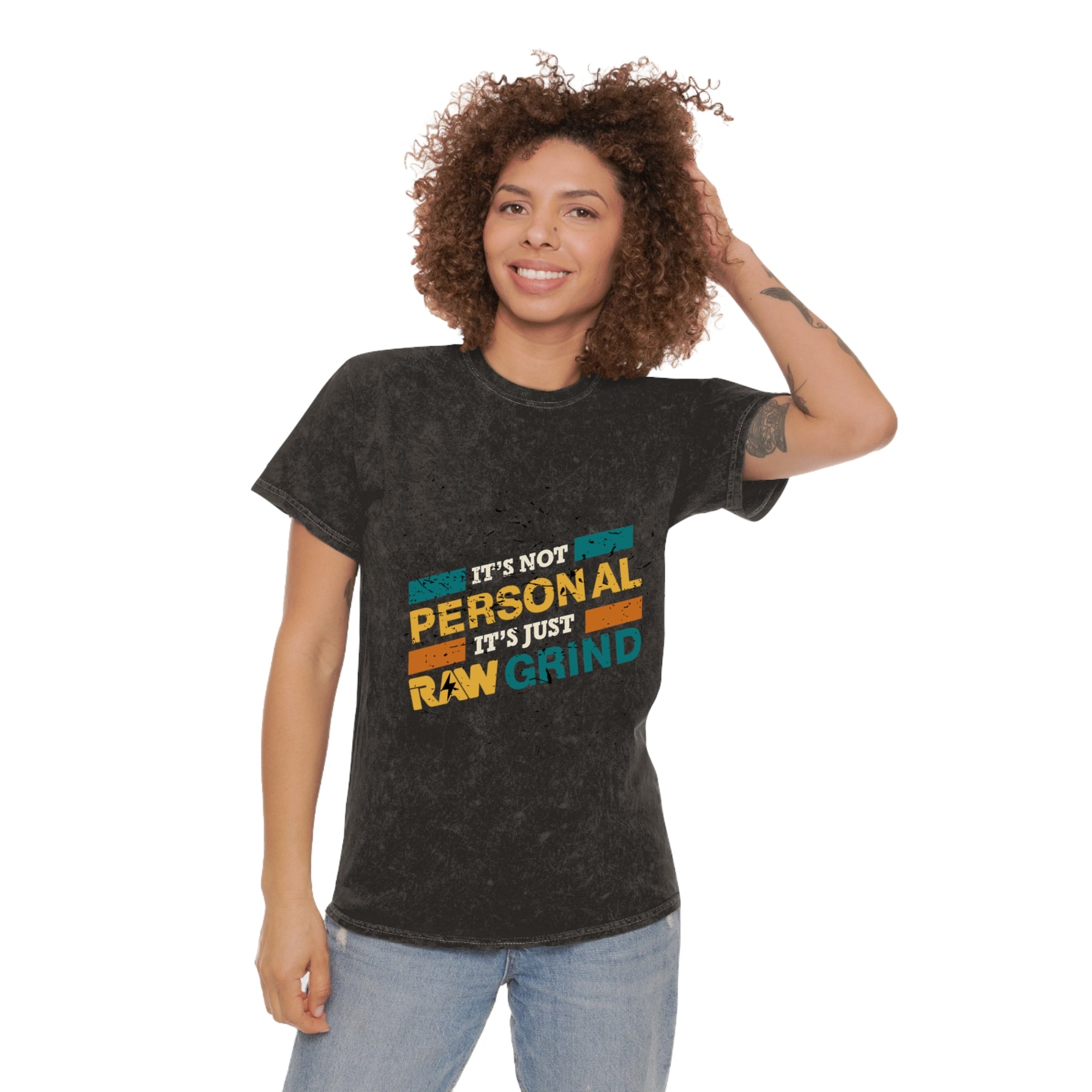 Its Not Personal Washed Gym Shirt