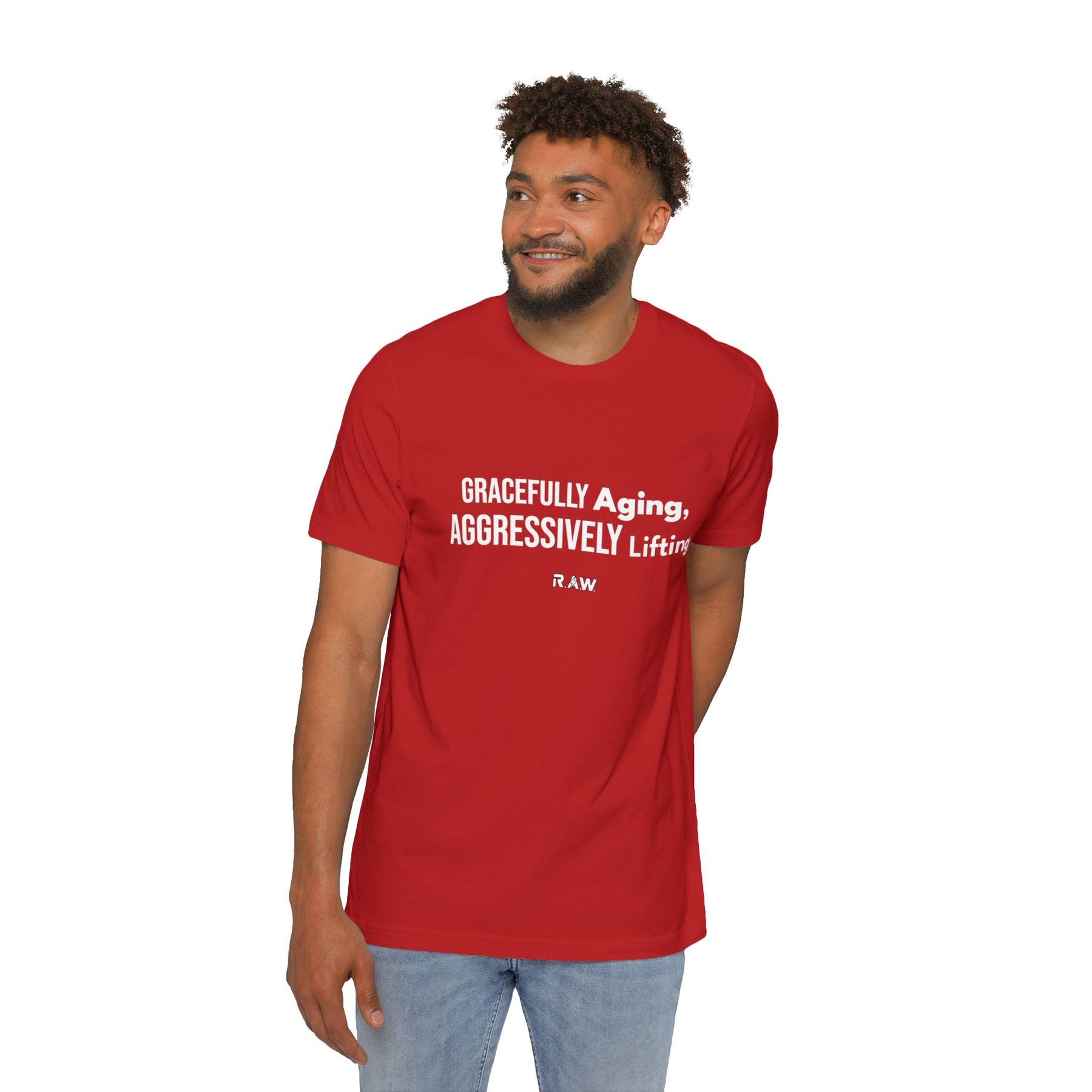Gracefully Aging, Aggressively Lifting Tee
