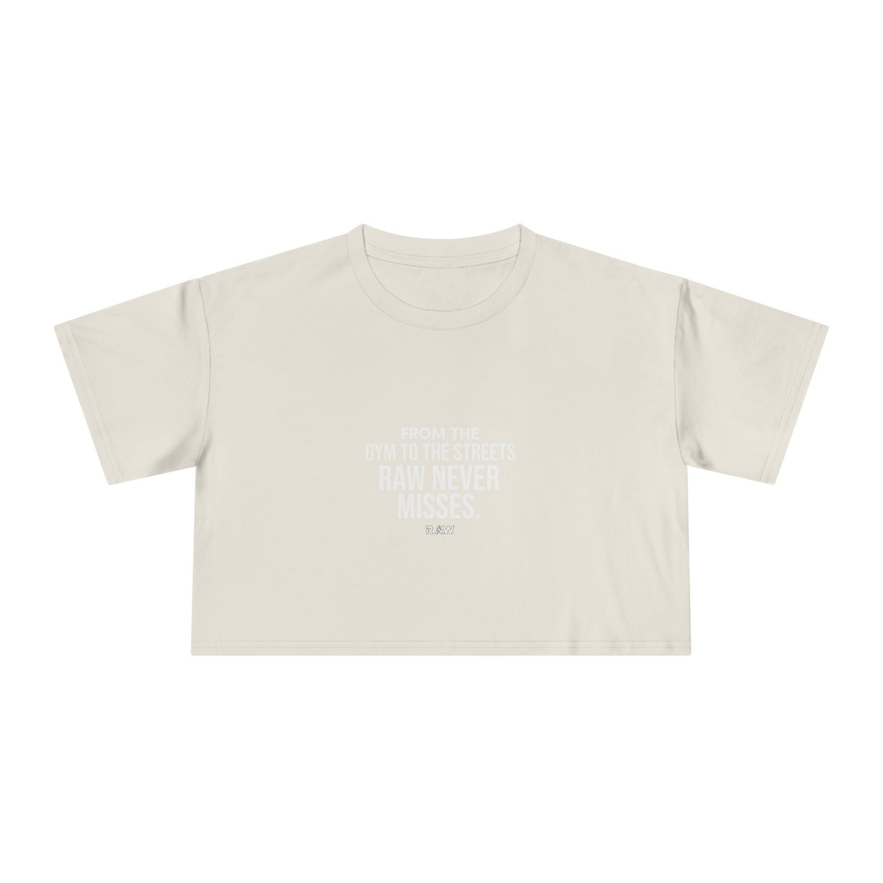 RAW Never Misses - Crop Tee