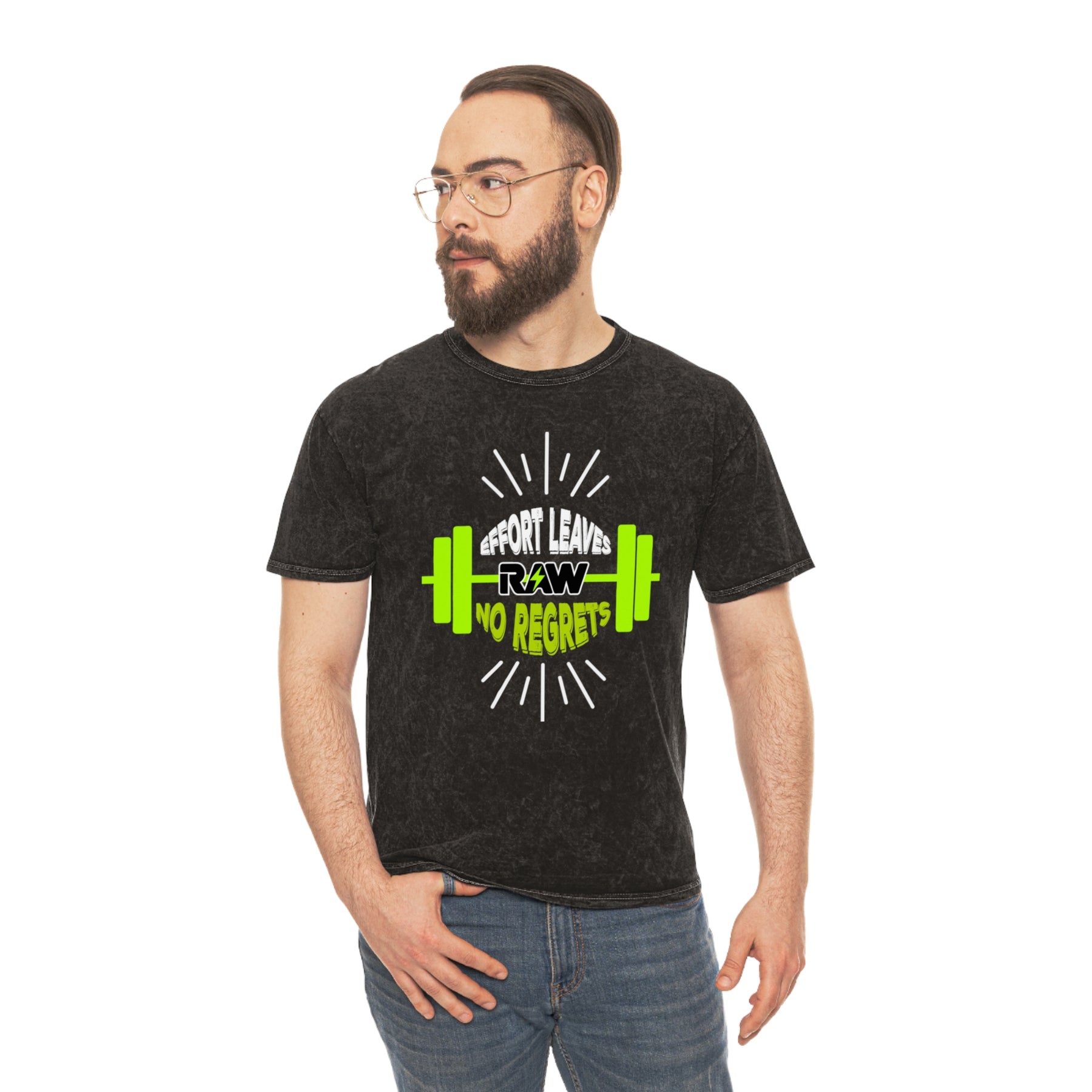 Effort Leaves Noe Regrets Washed Gym Shirt