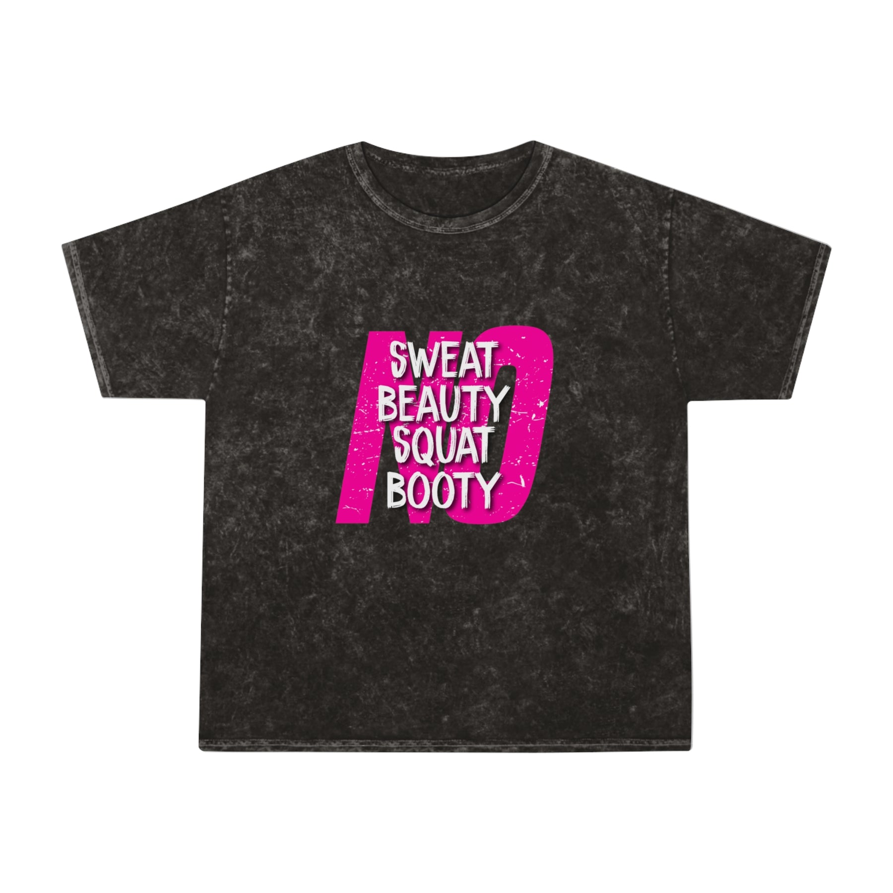 Sweat Beauty Squat Booty Washed Gym Shirt