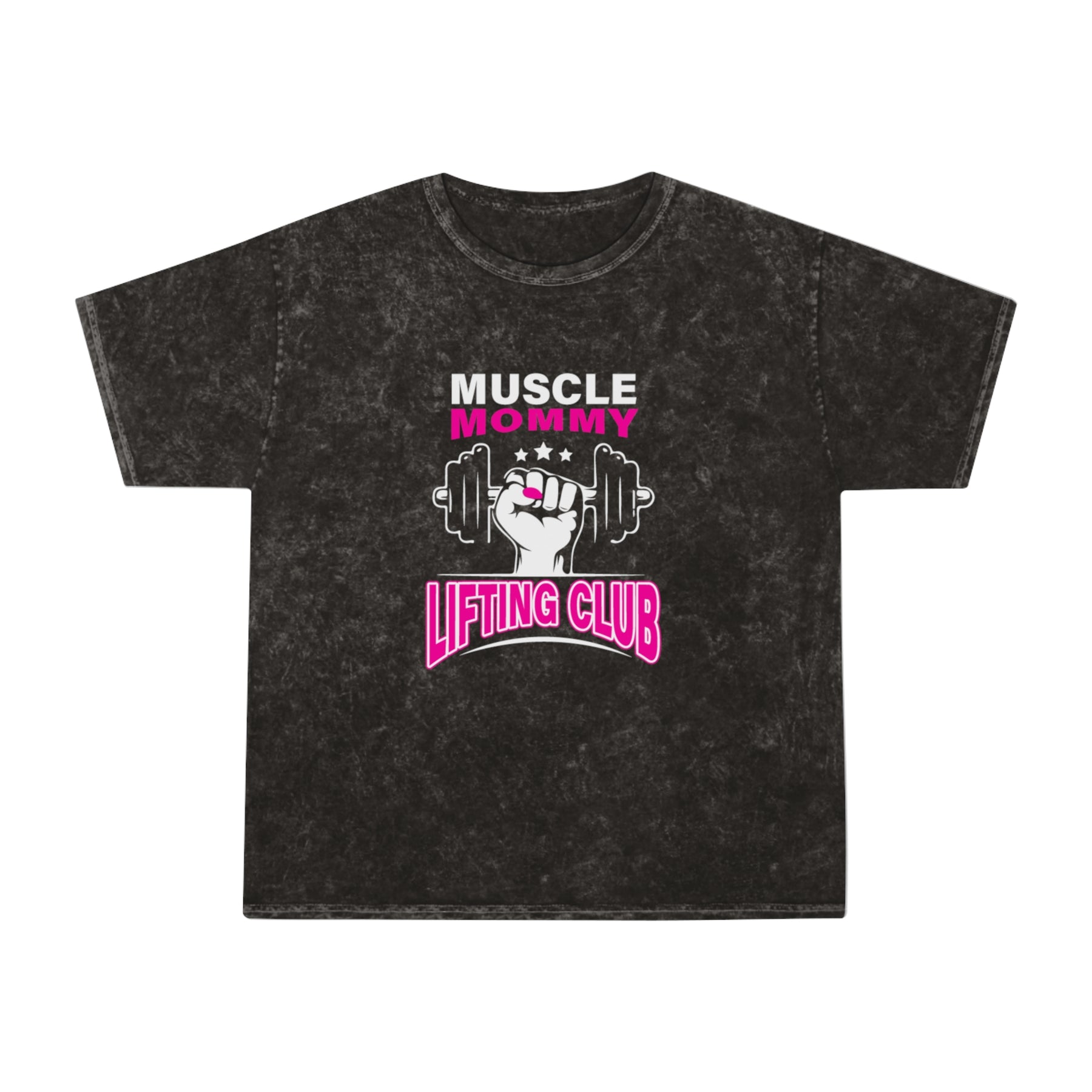 Muscle Mommy Lifting Club Washed Gym Shirt