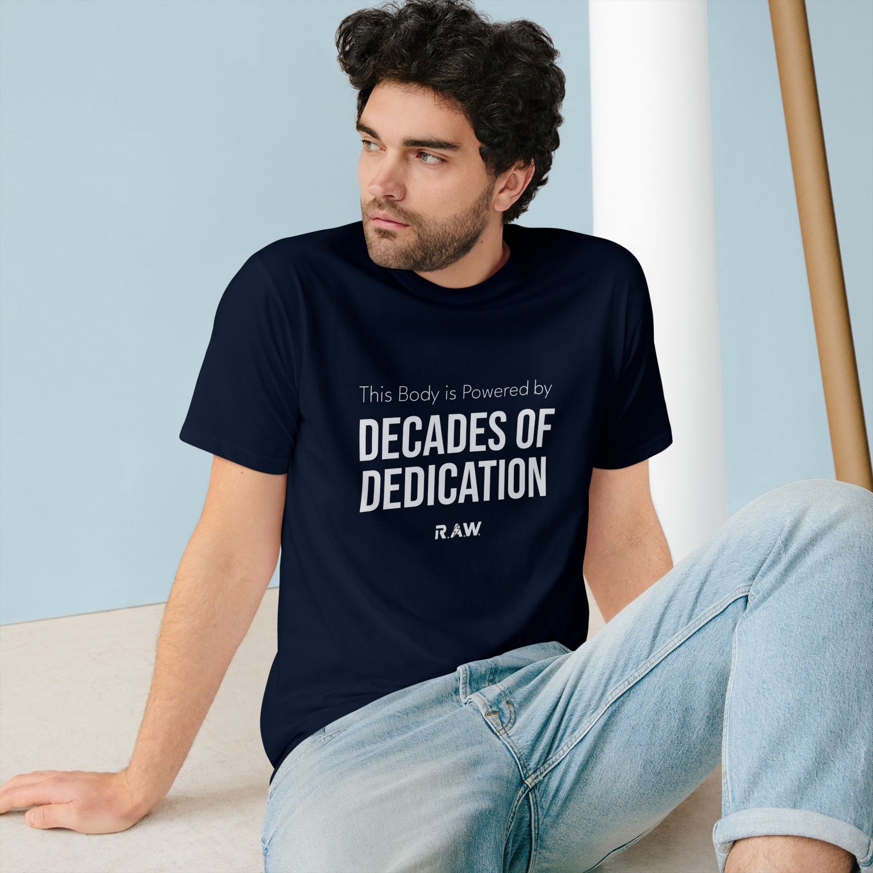 This Body Is Powered by Decades of Dedication Tee