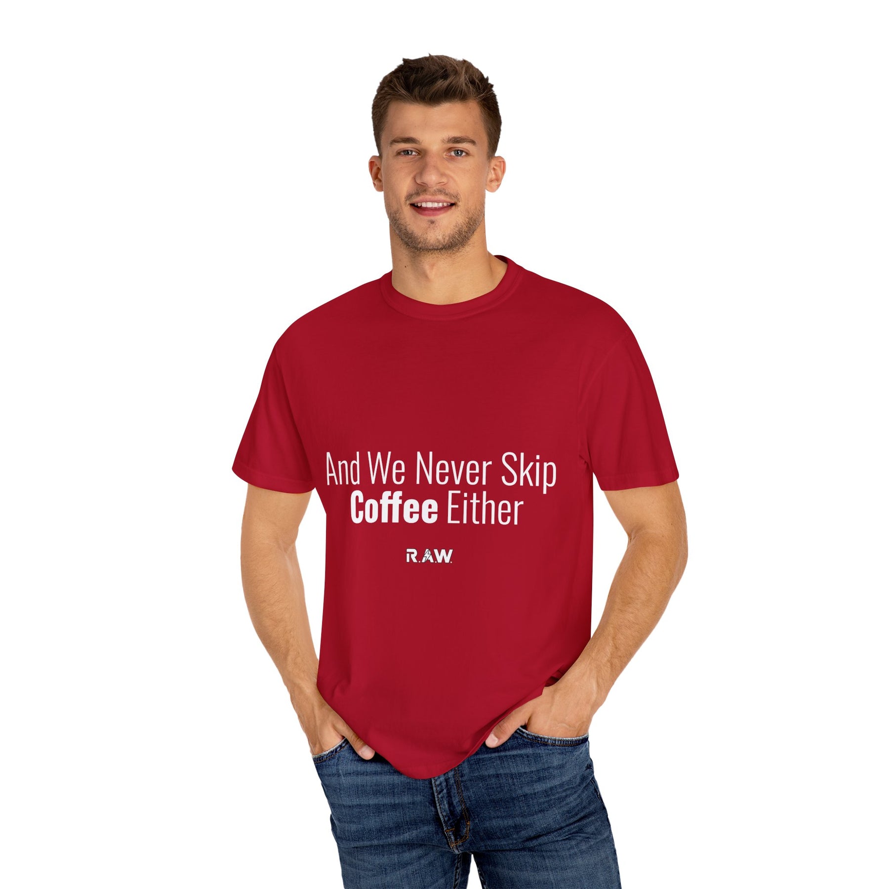 "We Never Skip Coffee Either" Bestie Tee