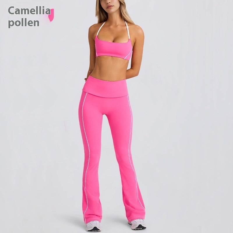 Flow Set – Tube or Halter Top + Flared Leggings
