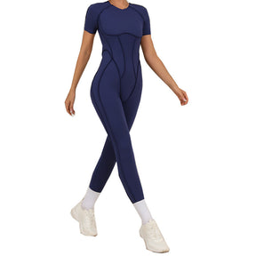 Dynamic Flex Three-Dimensional Sports Jumpsuit