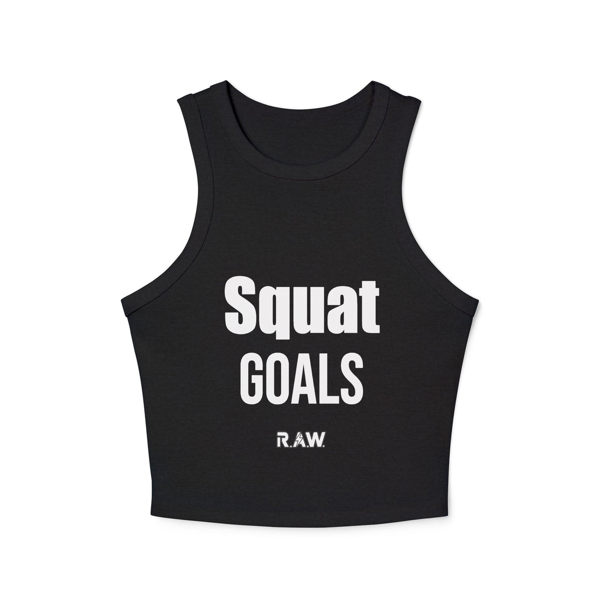 "Squat Goals" Fitted Tank
