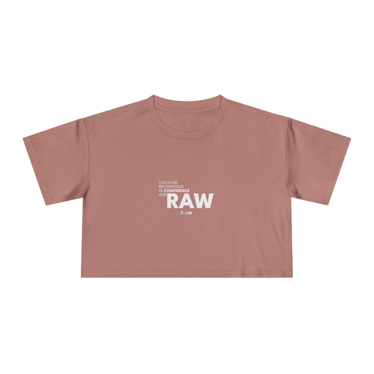 Catch Me In Confidence - Crop Tee