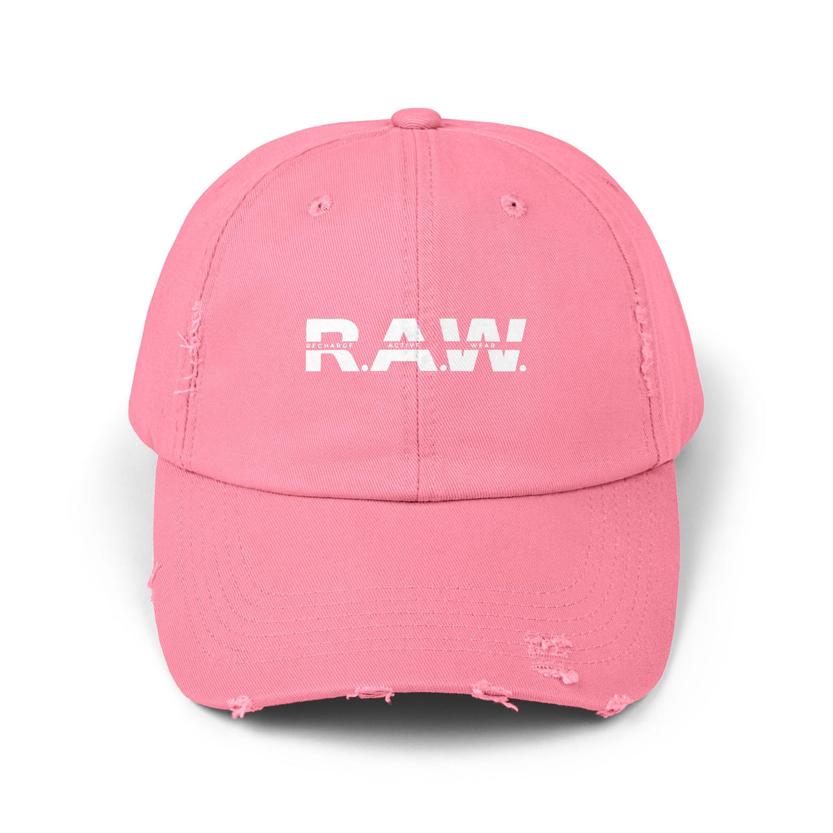 RAW Vintage Distressed Cap - Pink