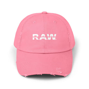 RAW Vintage Distressed Cap - Pink
