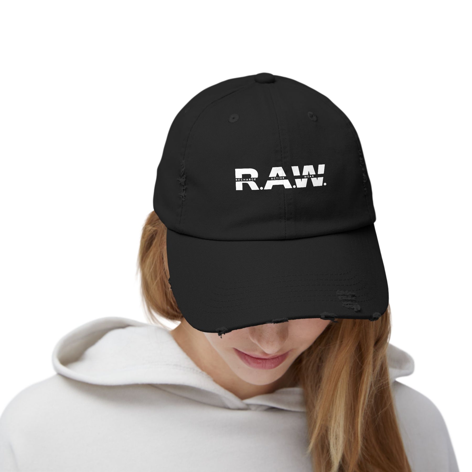 RAW Vintage Distressed Cap - Beige