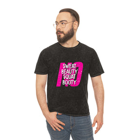 Sweat Beauty Squat Booty Washed Gym Shirt