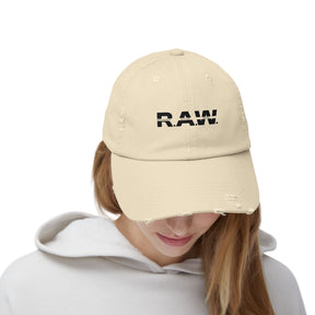 RAW Vintage Distressed Cap - Beige