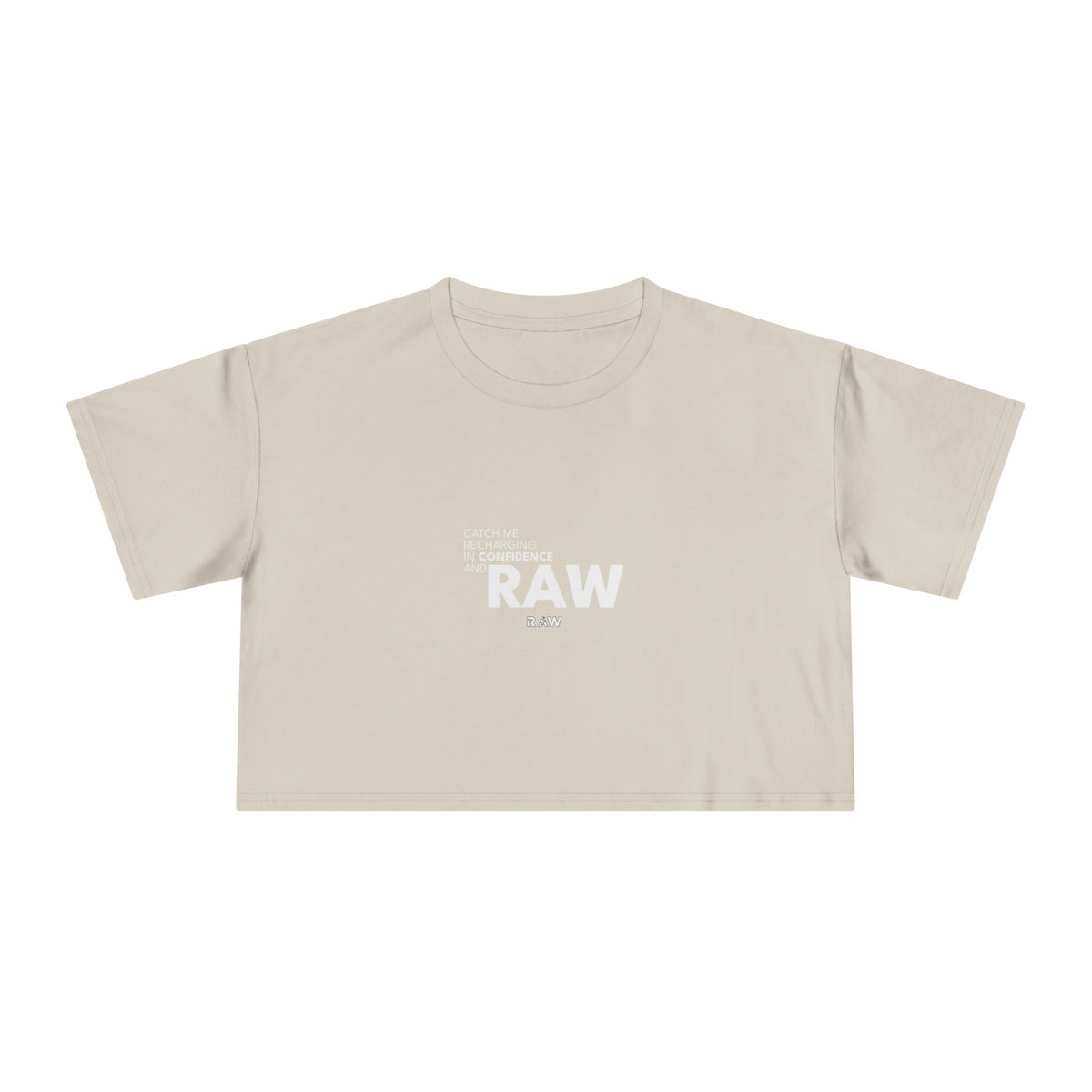Catch Me In Confidence - Crop Tee