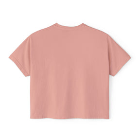 Love. Lift. Repeat – Pigment-Dyed Crop Tee