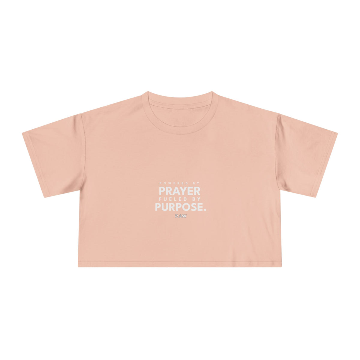 Powered by Prayer - Crop Tee