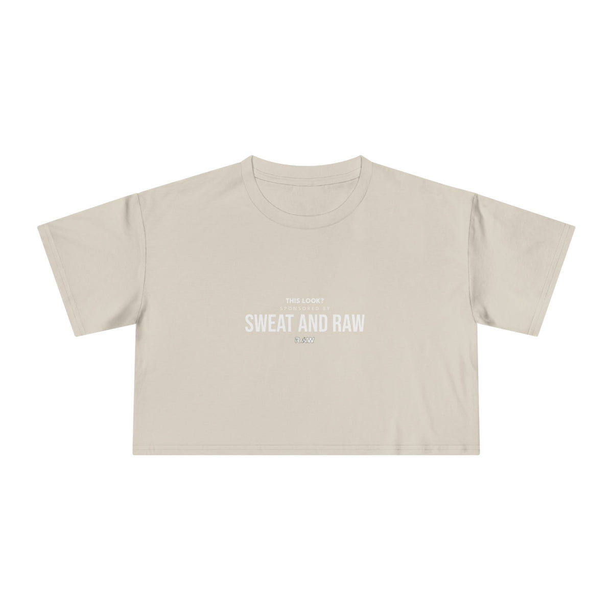 This Look Is Sponsored By Sweat  - Crop Tee