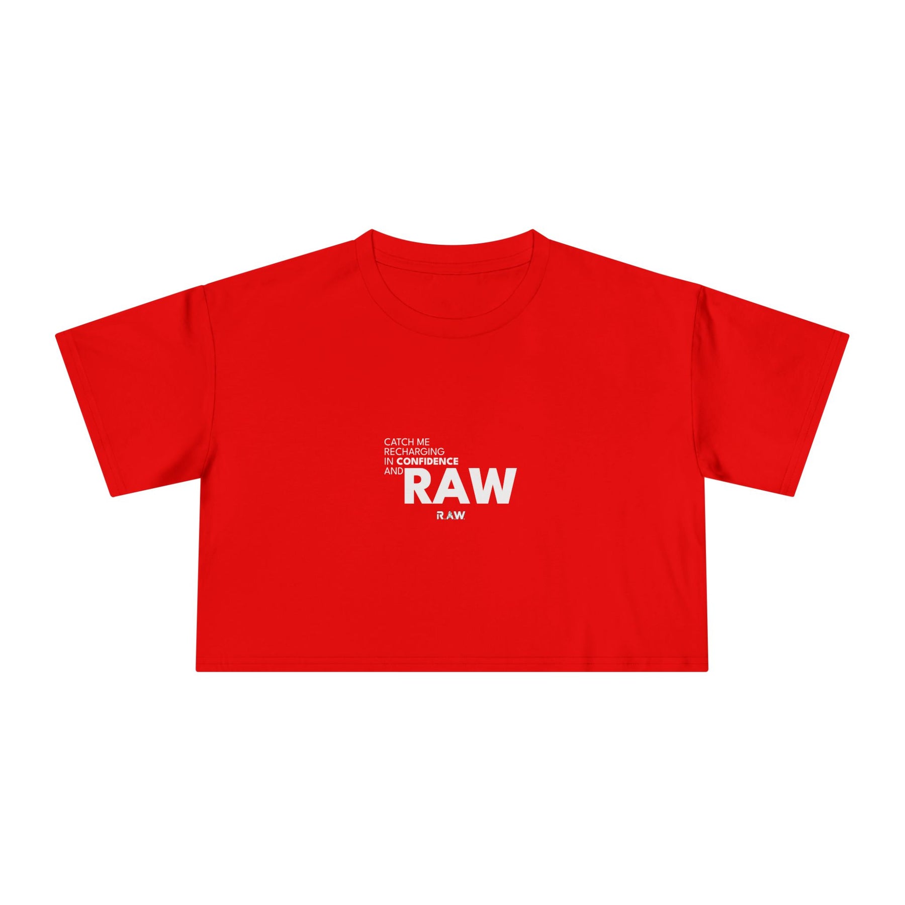 Catch Me In Confidence - Crop Tee
