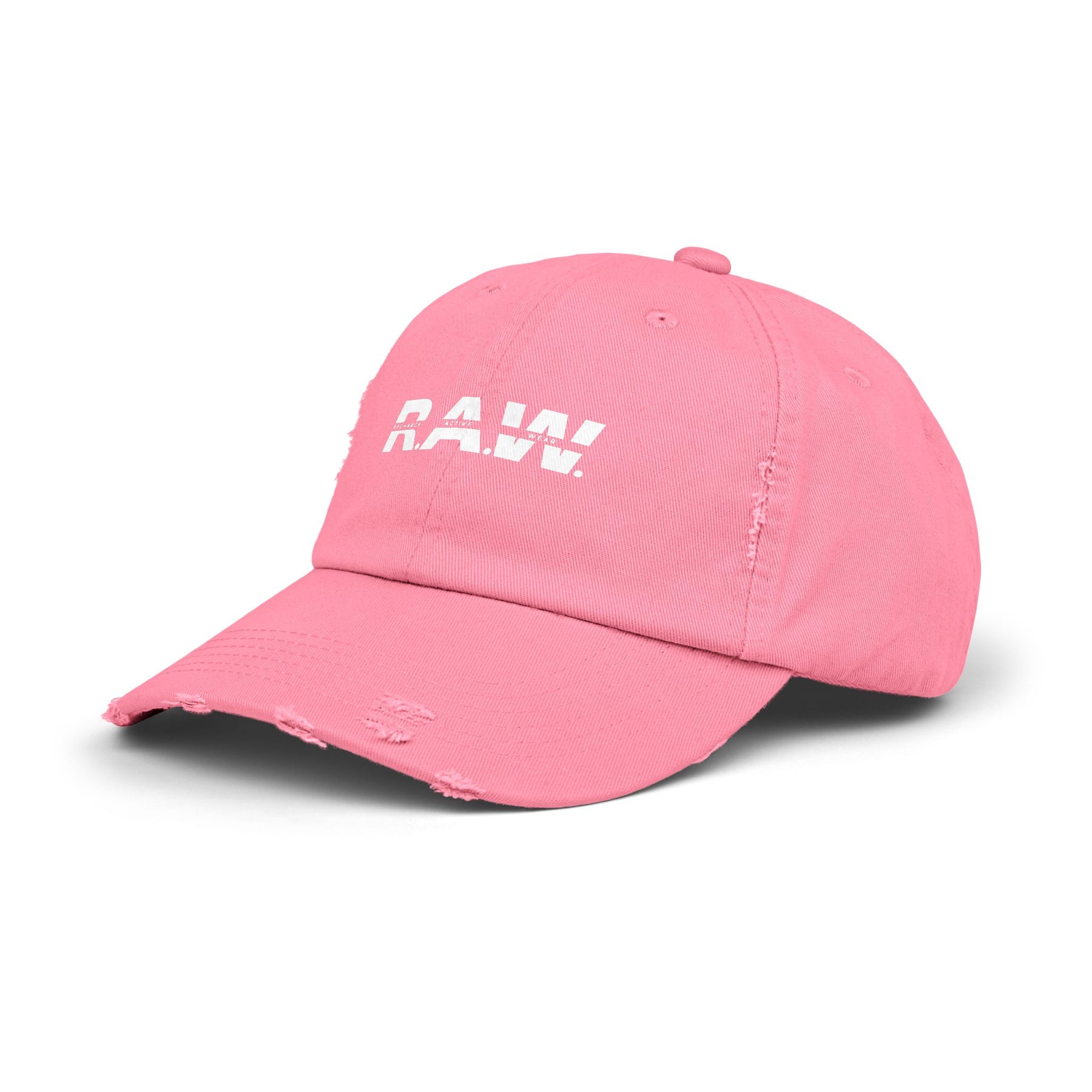 RAW Vintage Distressed Cap - Pink