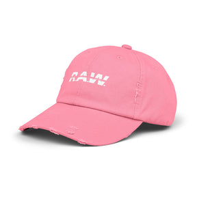 RAW Vintage Distressed Cap - Pink