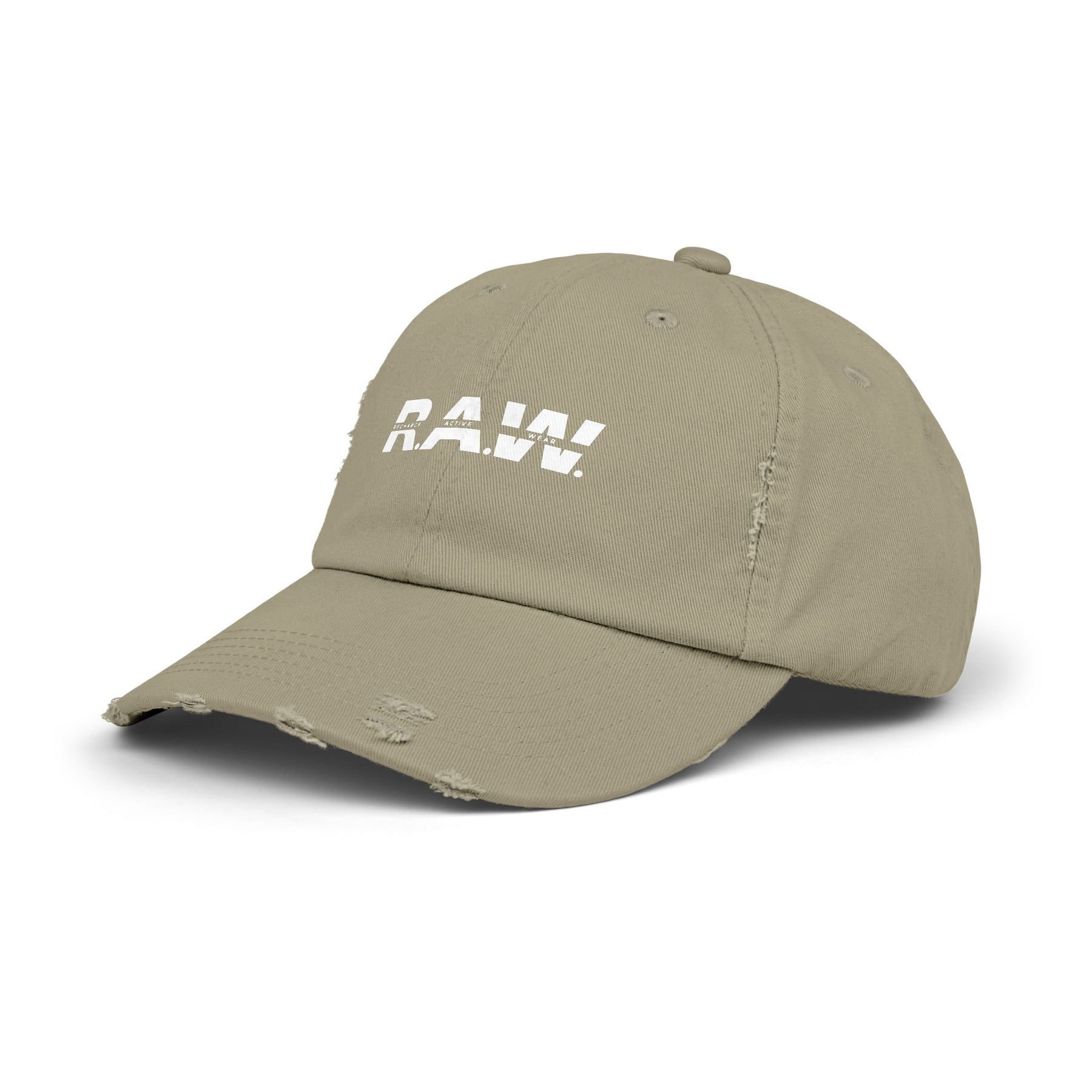 RAW Vintage Distressed Cap - Beige