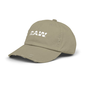 RAW Vintage Distressed Cap - Beige