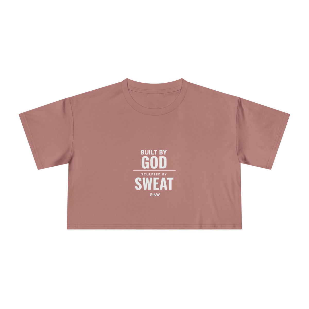 Built By God - Crop Tee