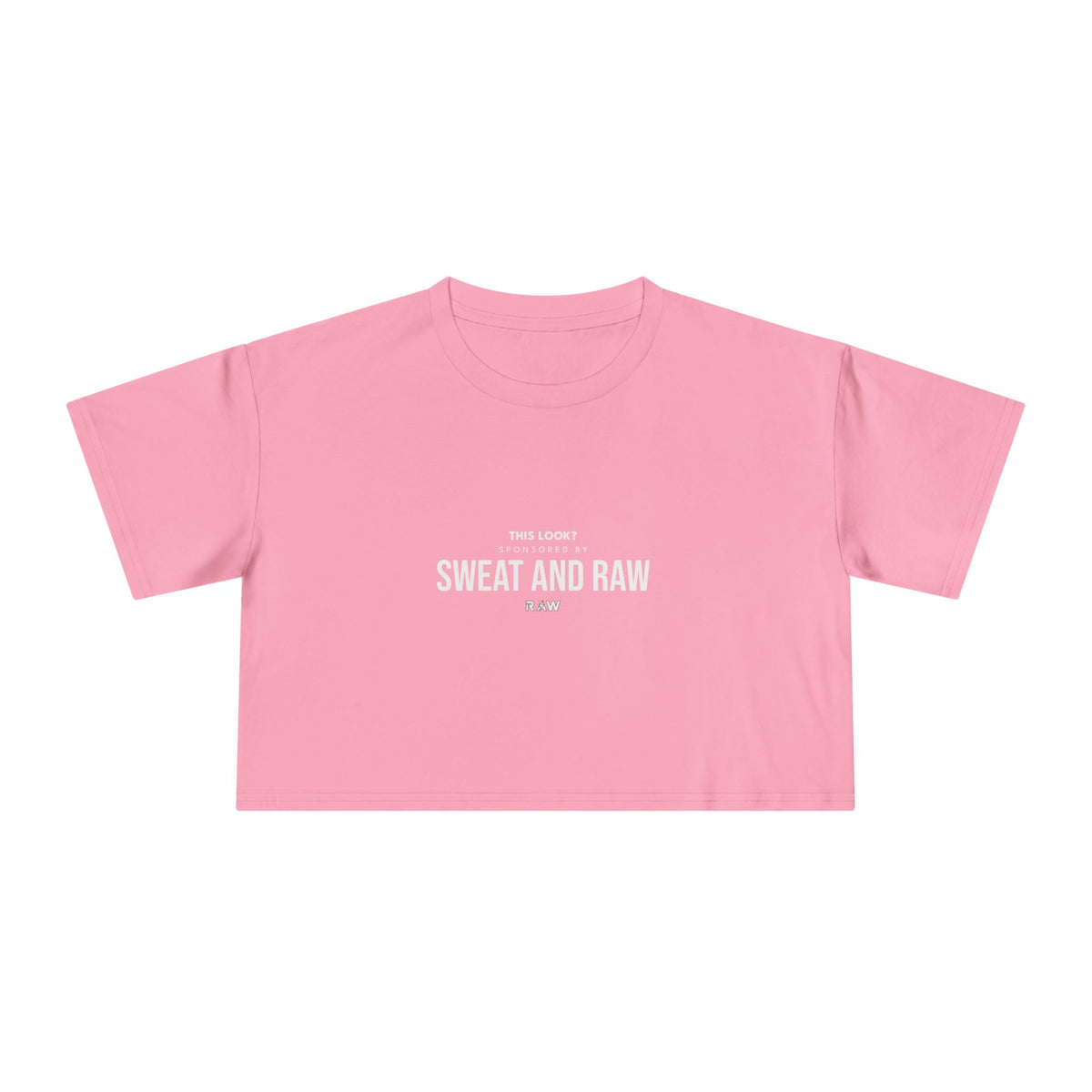 This Look Is Sponsored By Sweat  - Crop Tee
