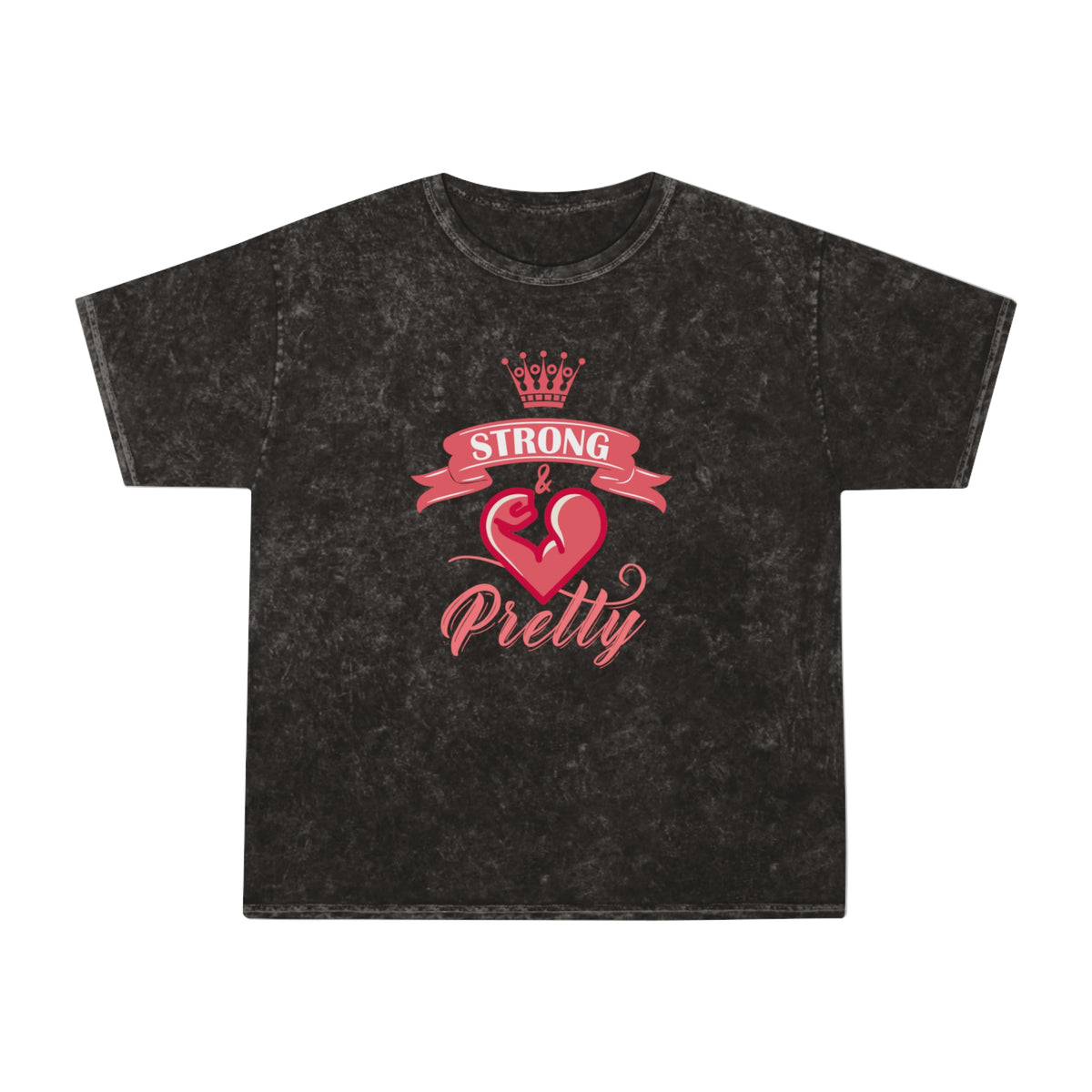 Strong & Pretty Washed Gym Shirt