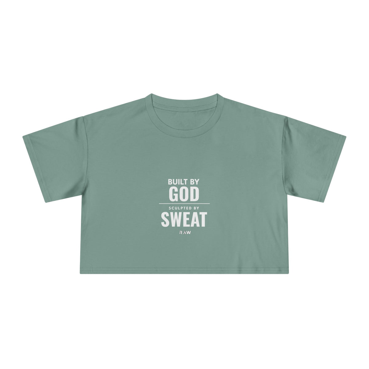 Built By God - Crop Tee