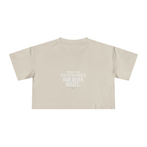 RAW Never Misses - Crop Tee