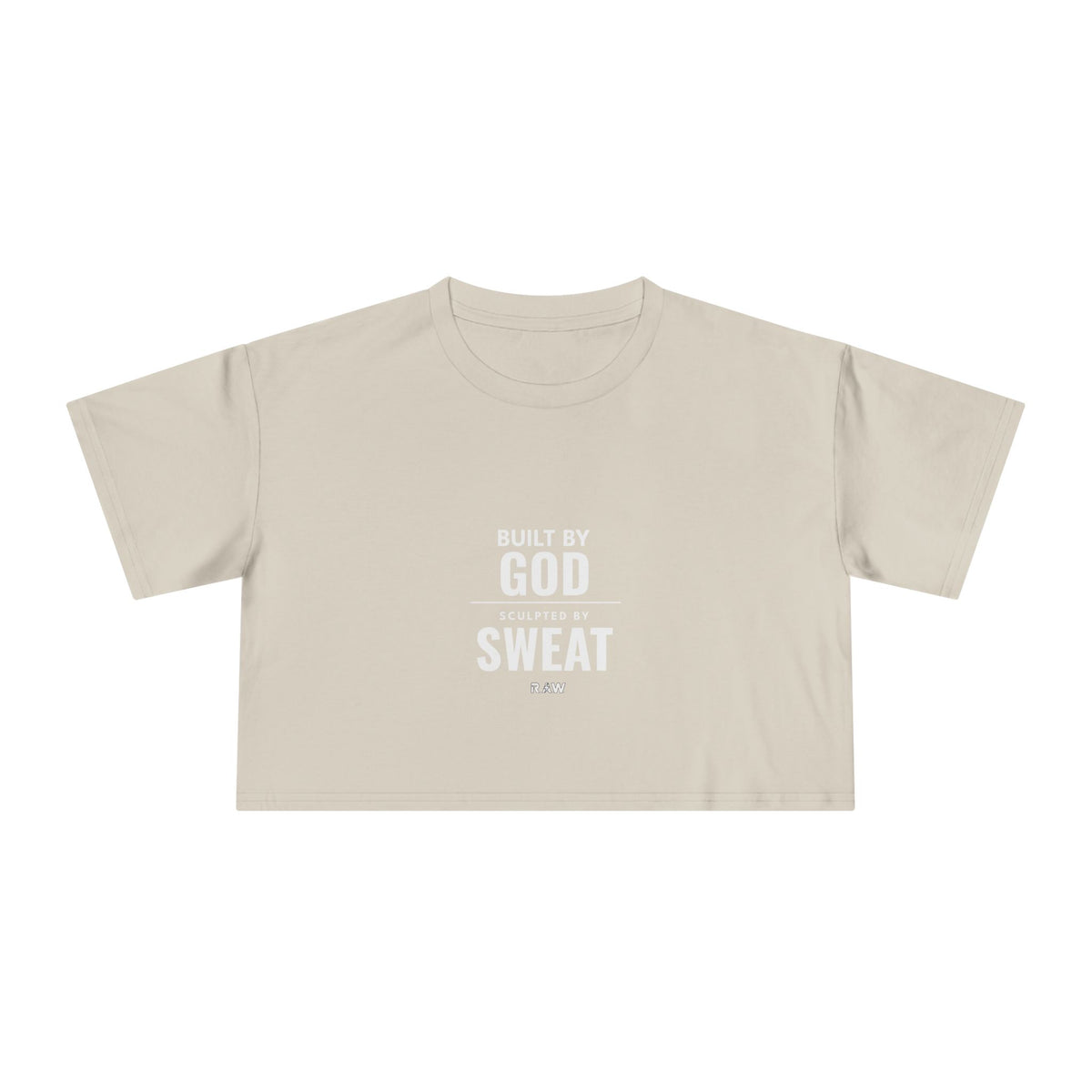 Built By God - Crop Tee