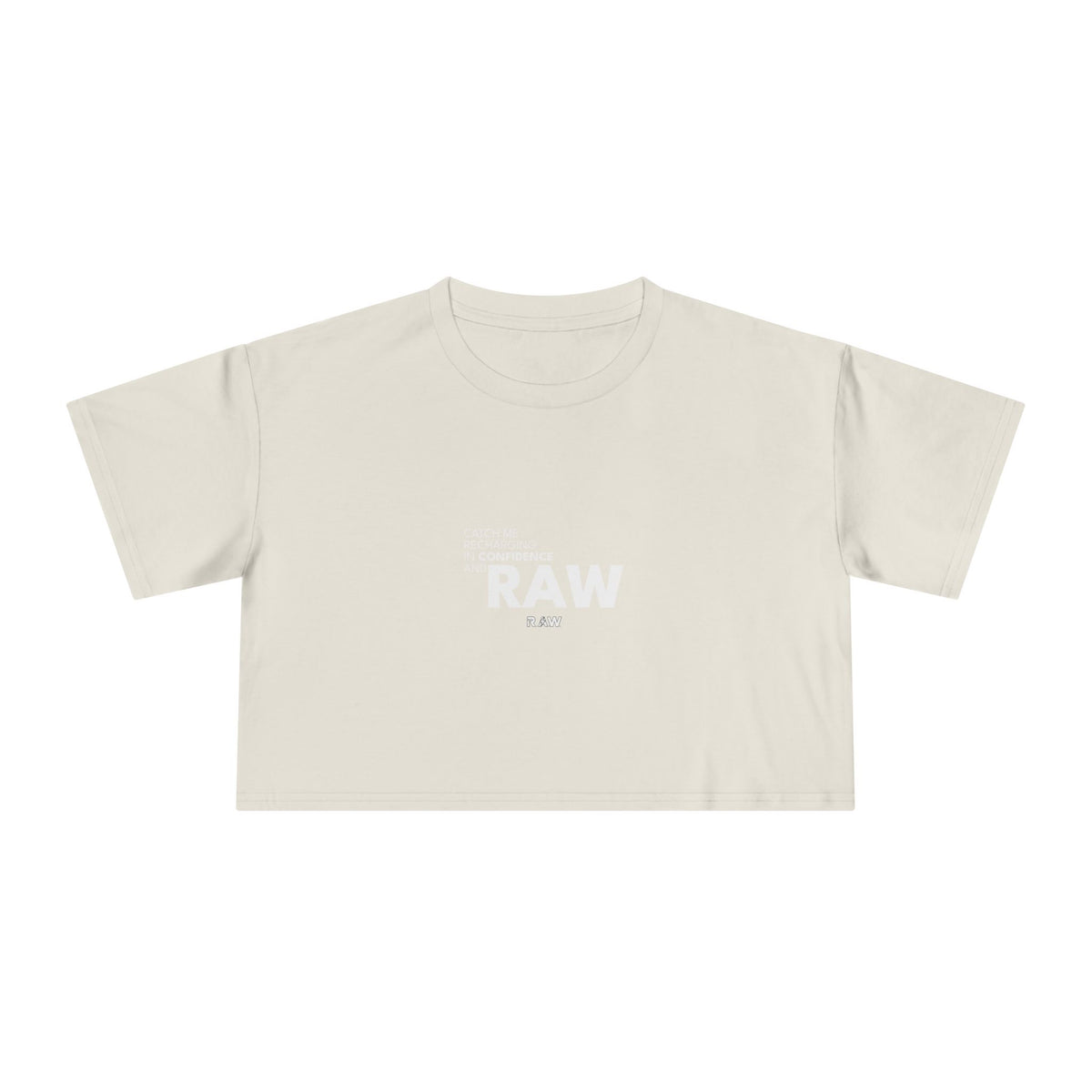 Catch Me In Confidence - Crop Tee