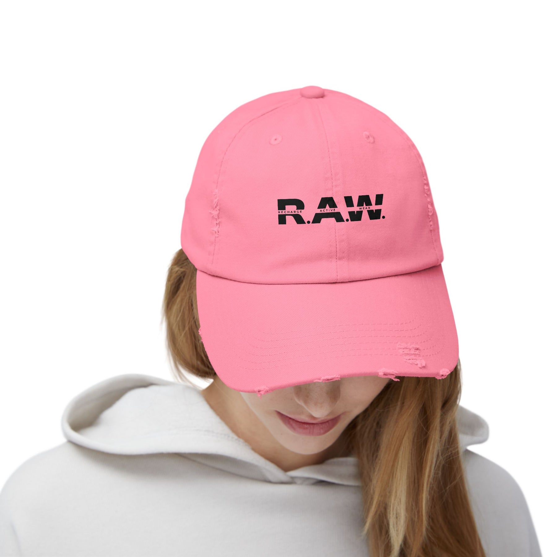 RAW Vintage Distressed Cap - Beige