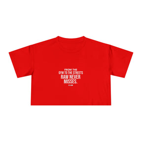 RAW Never Misses - Crop Tee