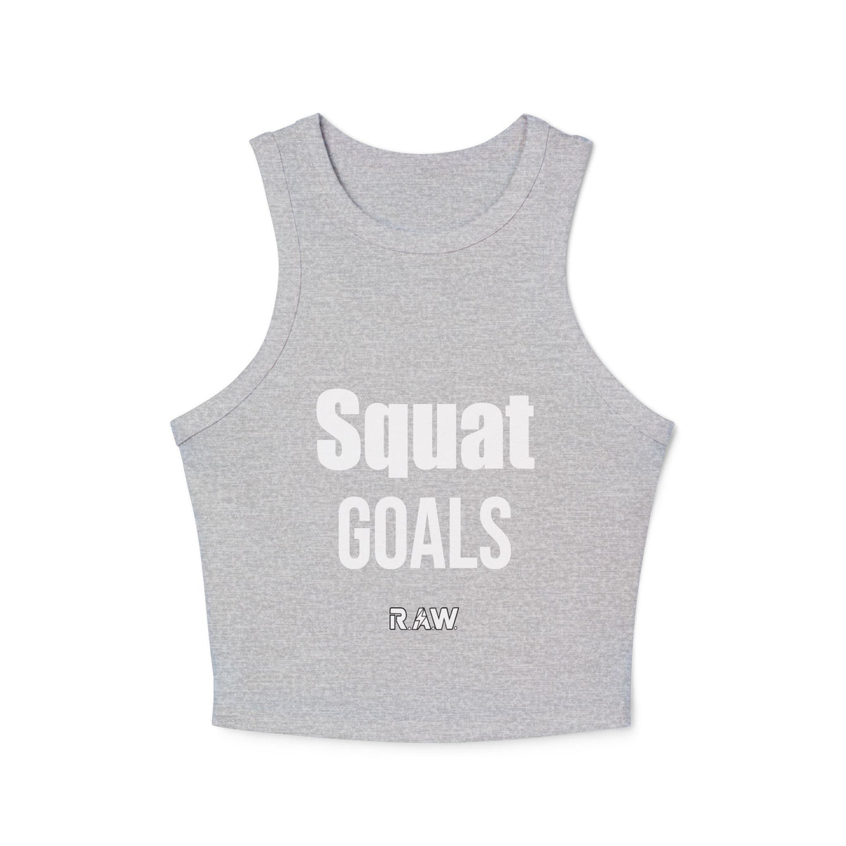 "Squat Goals" Fitted Tank