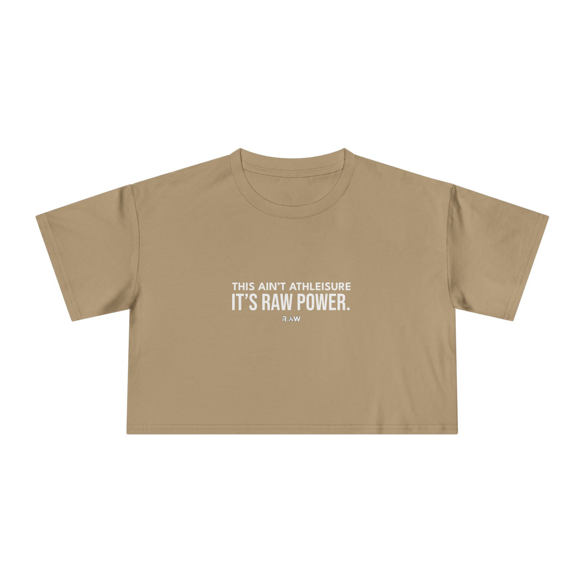 This Ain't Athleisure - Crop Tee