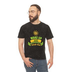Wake Up & Workout Washed Gym Shirt