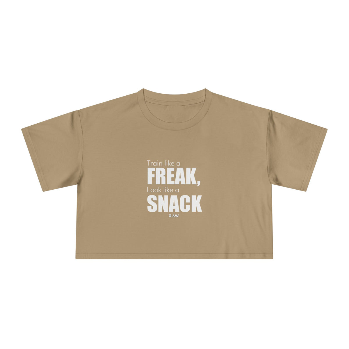 Train Like A Freak - Crop Tee