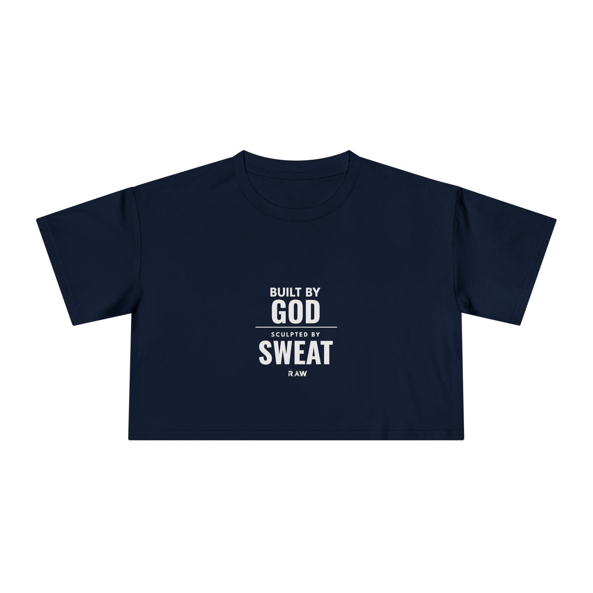 Built By God - Crop Tee