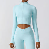 Flow Fit Zip-Up Long Sleeve Jacket