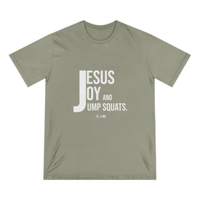Jesus, Joy, Jumpsquats Tee