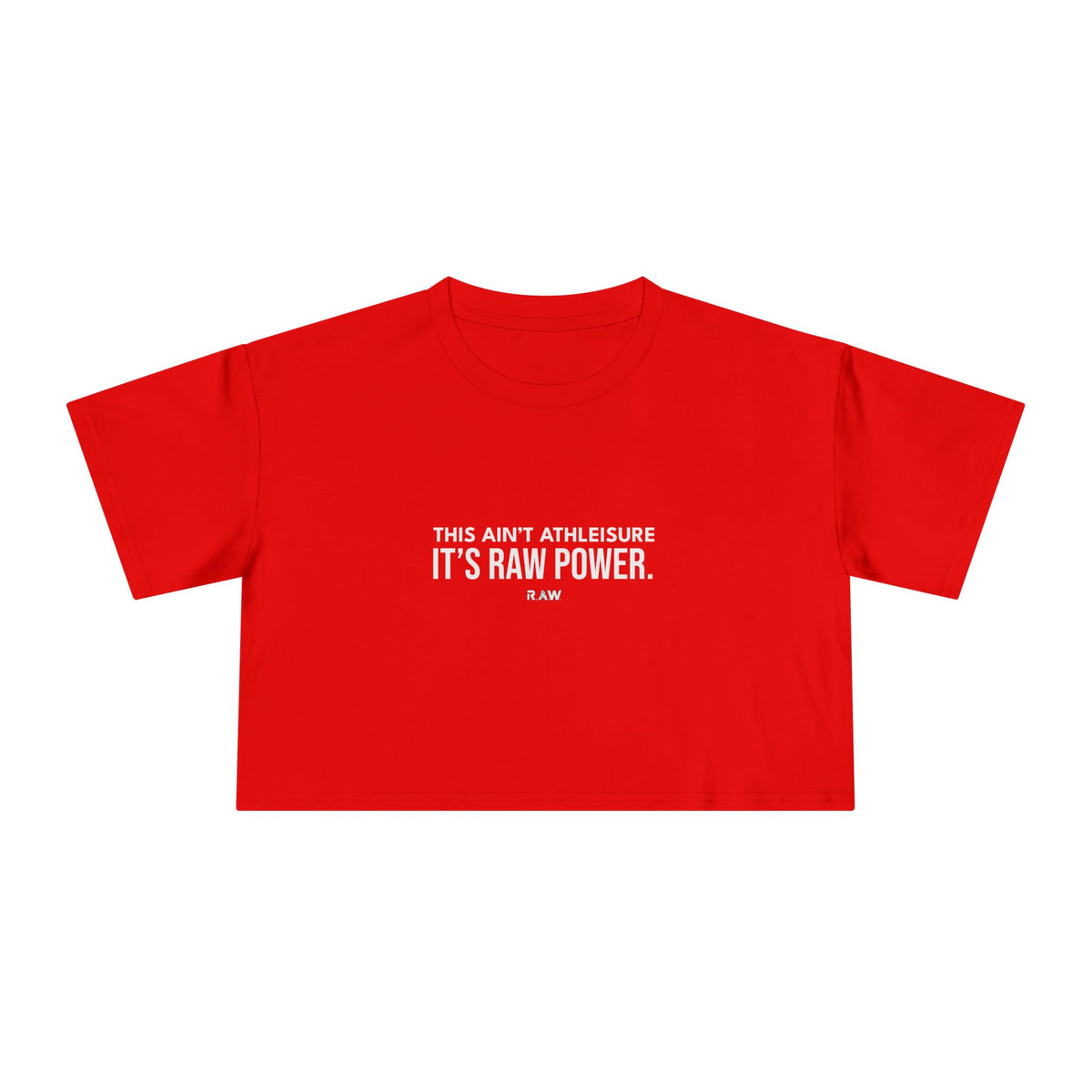 This Ain't Athleisure - Crop Tee