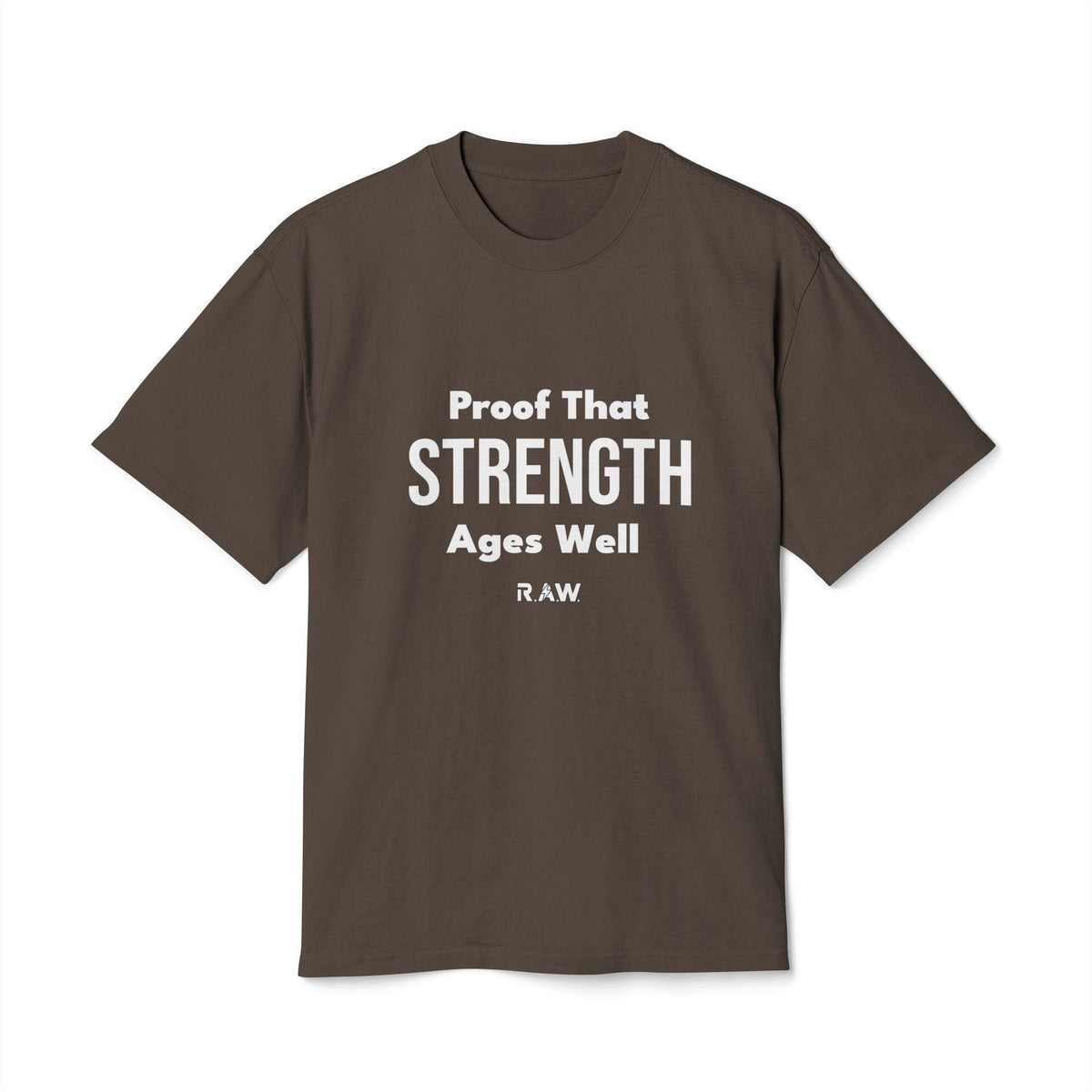 Proof That Strength Ages Well Unisex Heavy Faded Tee